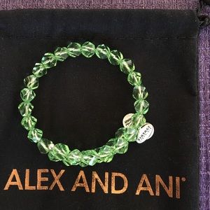 Alex and Ani Vintage Sixty-Six Mint Green Wrap